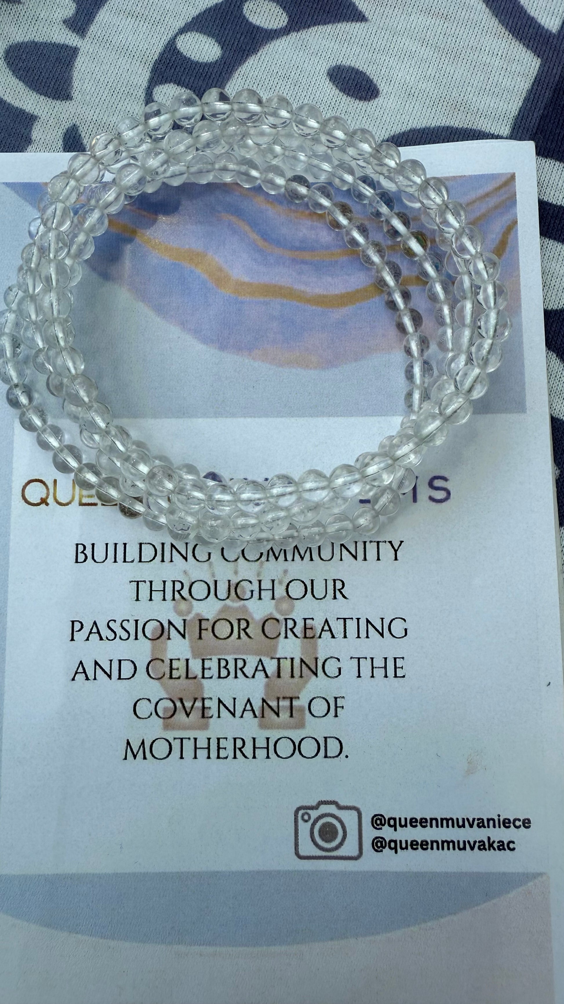 Clear Quartz Energy bracelet