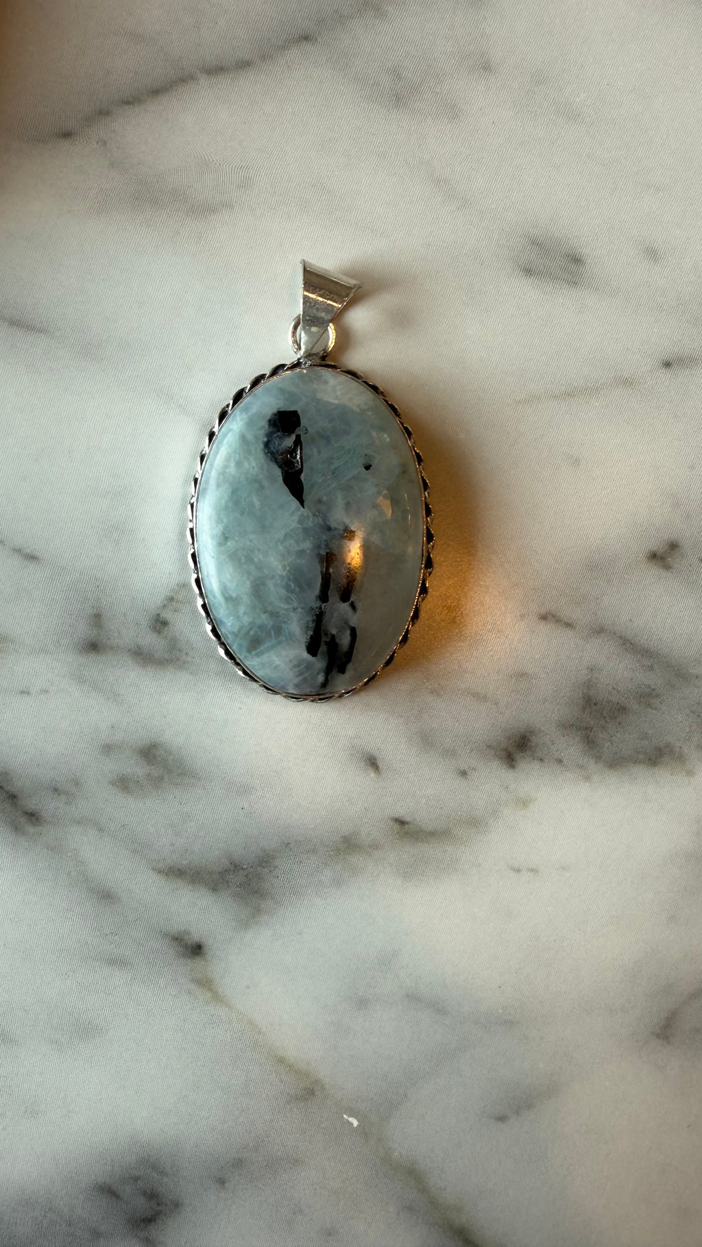 Rainbow Moonstone Pendants