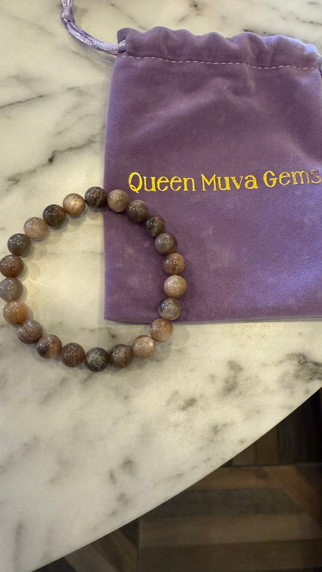 Black Moonstone Energy Bracelet