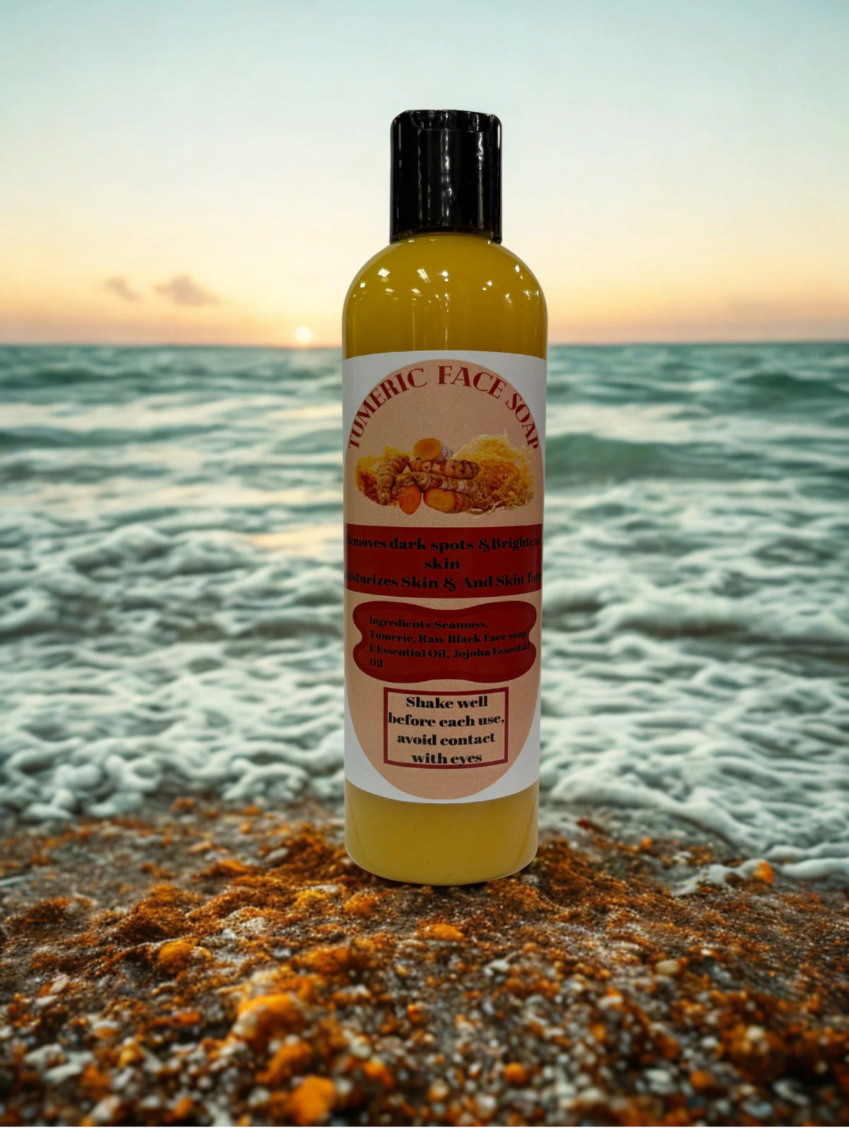Sea Moss Turmeric Face Wash