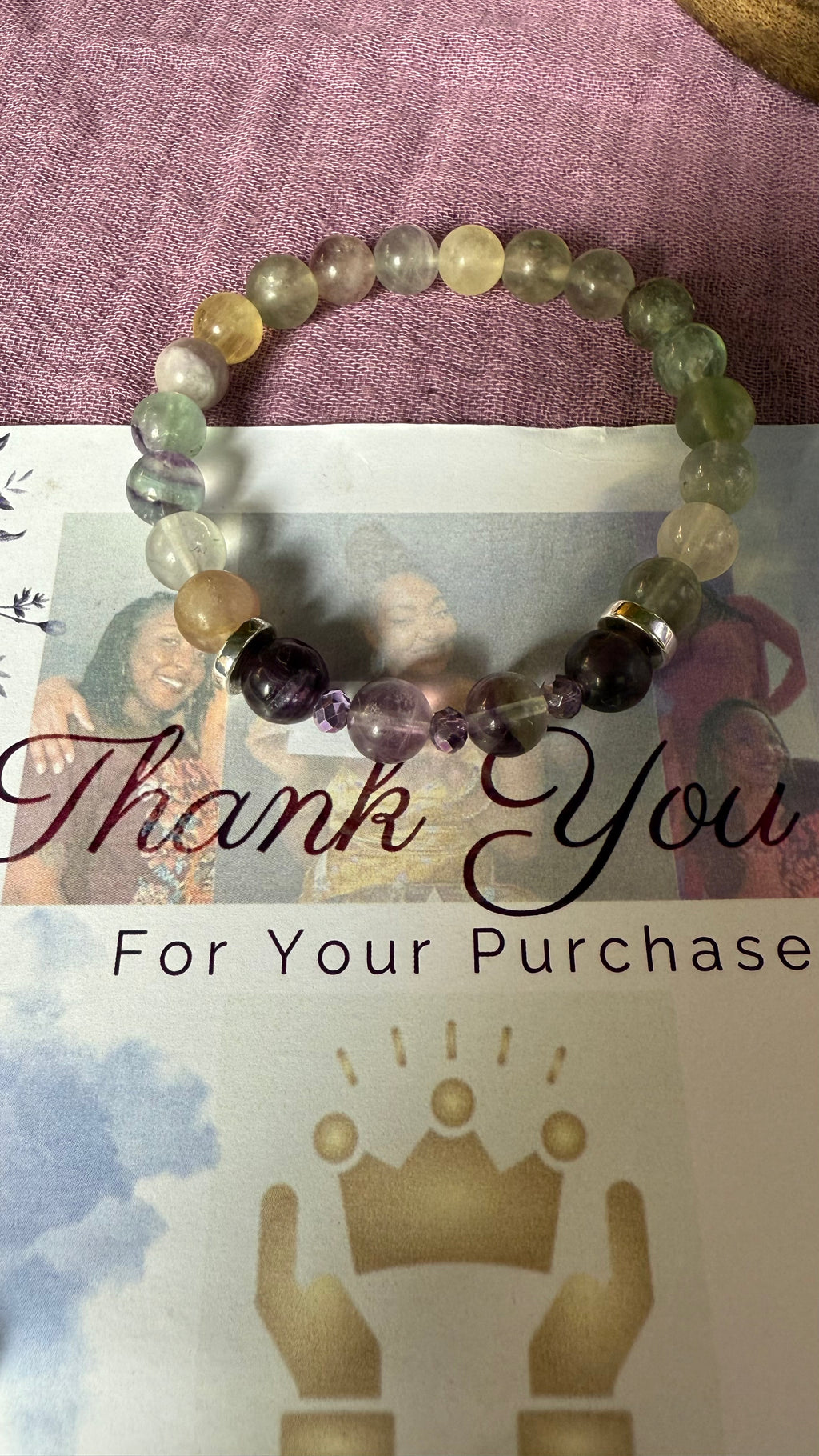 Fluorite Energy Bracelets