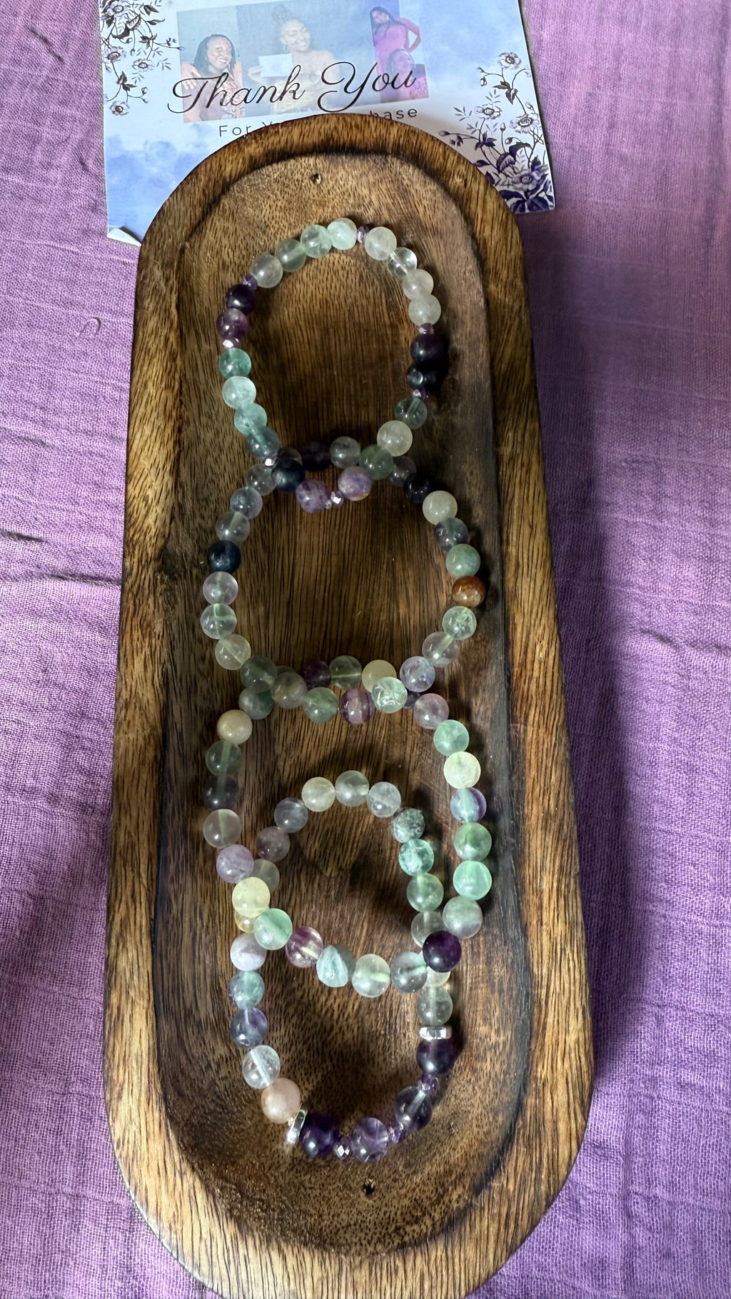 Fluorite Energy Bracelets